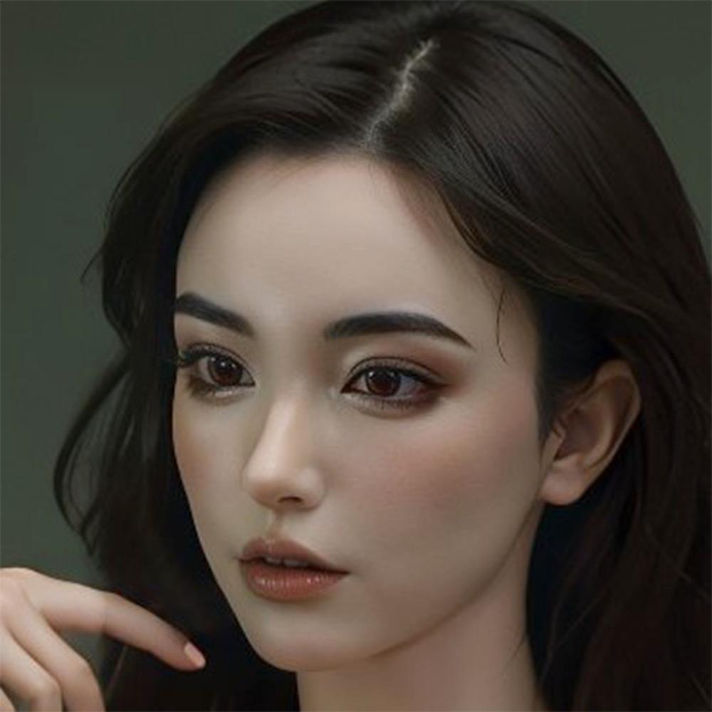 Head with Realistic Oral Function 100% Silicone Compatible with 130-180cm Sex Dolls M16 Thread Interface Wig & Implant Hair Options 3kg