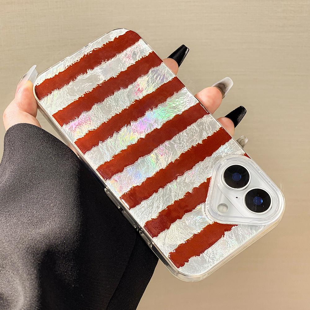 Phone Case for iPhone 11 13 16 Pro Max iPhone 14 15 Pro Max 12 13 Pro Max 16 Plus  13 Pro 14 Pro Glacier Pattern High-grade Color