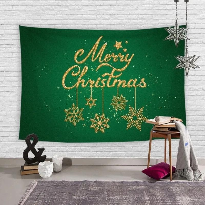 Christmas Tree Simple Pattern Tapestry Living Room Sofa Home Decor Christmas Gift