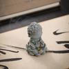Four Not Small Buddha Incense Insert Tea Pets Household Zen Desktop Chinese Blue Sand Stone Ornament Living Room Indoor Seat