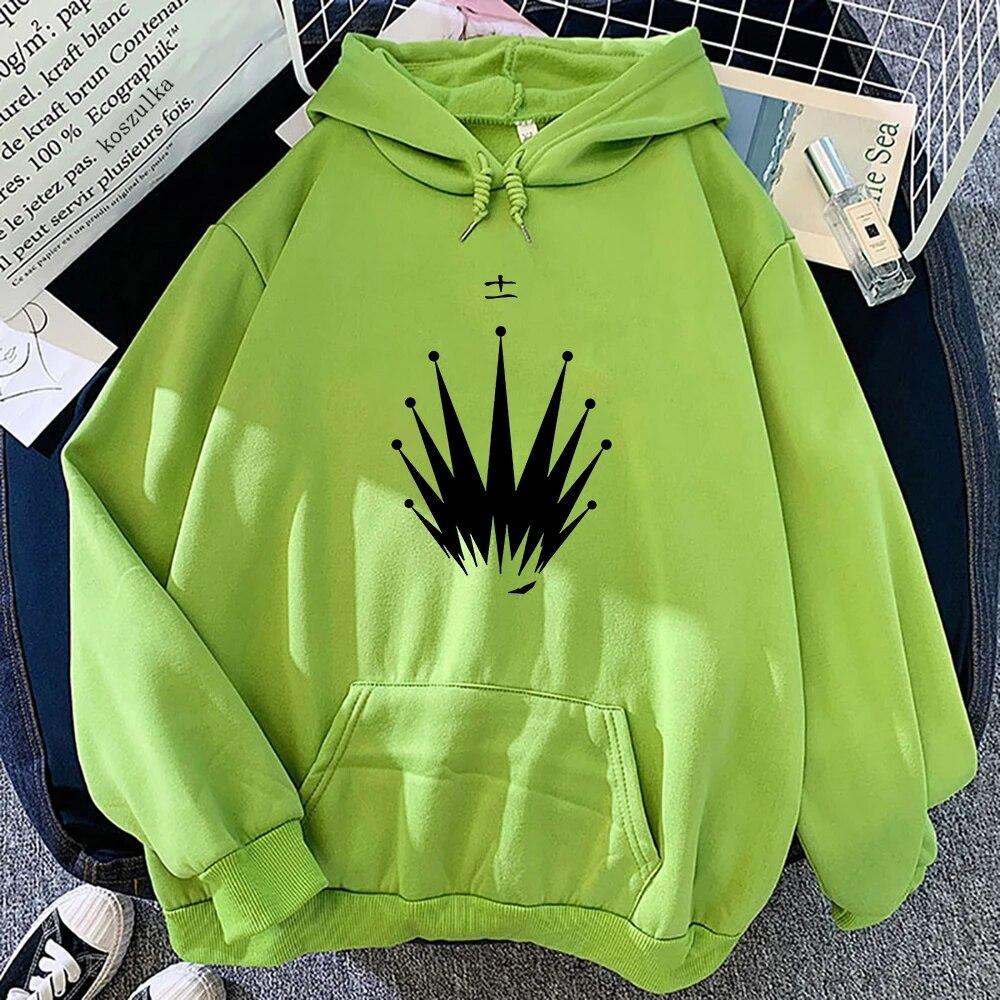 

Аніме Bleach Thousand Year Blood War Kenpachi Bankai Hoodies Зимовий унісекс Толстовка з круглим вирізом Весна/осінь Толстовка Sudaderas 2XL