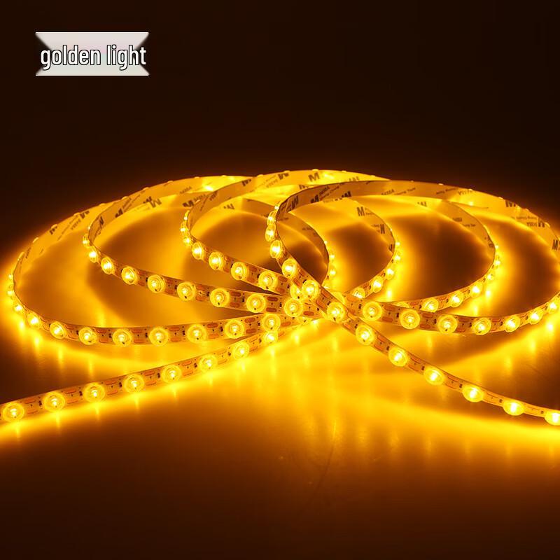 

OEING 24V Self-Adhesive Golden Yellow LED Light Strip