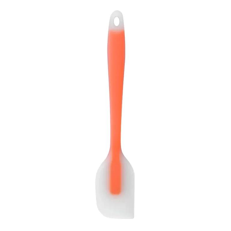 JUSTINLAU Silicone Spatula Translucent Cream Butter Spatula Heat Resistant Cooking Baking Spatula Home Kitchen Baking Utensils
