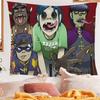 Virtual Rock Band Gorillaz Music Anime Tapestry Hanging Tarot Hippie Wall Rugs Dorm Home Decor