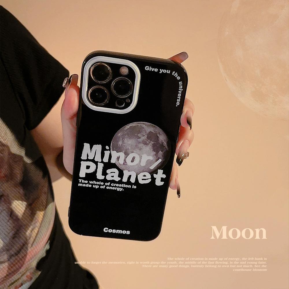 Niche Moon Iphone14 Apple Phone Case 16ProMax Personality Advanced 11 All Inclusive 15 Applicable 13