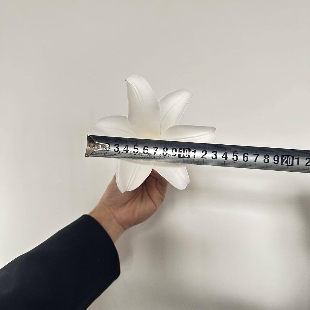 Svatební simulační lilie květinové stropní dekorace - DIY křišťálové rekvizity