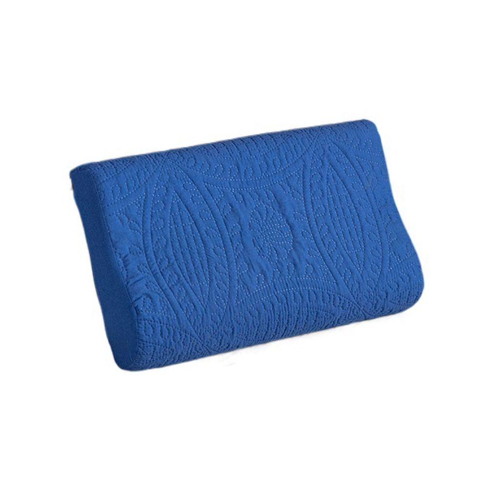 

Водонепроницаемая латексная наволочка Мягкий чехол для подушки Удобный чехол для подушки из пены Защита для подушки темно-синий