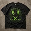 Mulder and Scully Vintage Graphic Tee | 90s Sci-Fi Horror Shirt