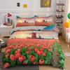 Beautiful Tulip Bedding Set Single Double Queen King Duvet Cover With Pillowcase Bed Sets Home Textile Drop Shipping