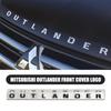 Car 3D ABS Letters Outlander Logo Decals Sticker For Mitsubishi Pajero Outlander XL Montero Lancer Triton Galant ASX Xpander
