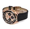 Coach Orologio Cronografo Kent Quadrante Oro Rosa Cinturino in Pelle Nera da Uomo - 14602559