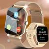 2024 Kadın Akıllı İzle Erkekler Renkli Ekran Tam Dokunmatik Bluetooth Çağrı Akıllı Bilezik Hayat Su Geçirmez Spor Izci Smartwatch