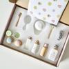 Realistic Pretend Play Makeup Toy Set Wooden Beauty Salon Toy For Girl With Cosmetic Accessories Encourages Creativity