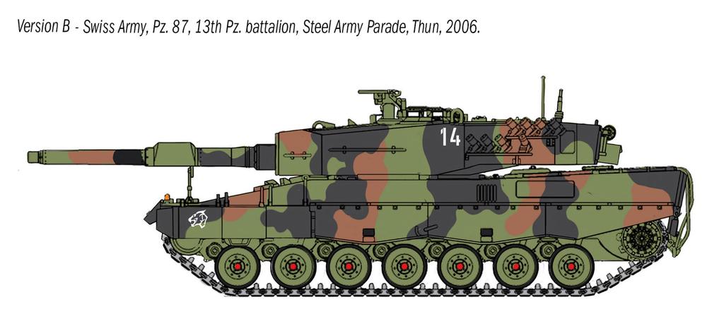 Italeri War Thunder Leopard 2A4 Plastic Model IT35106 1/35 (Tank)