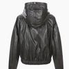 EGOIST Ruffle Detail Fake Leather Jumper  Es2tz301 