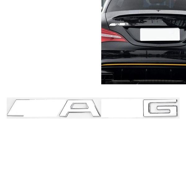 

3D Metal Sticker Car Logo Badge Letter Logo Sticker Decal Me+rced+es LOGO Black Silver Waterproof Car Accessories срібний