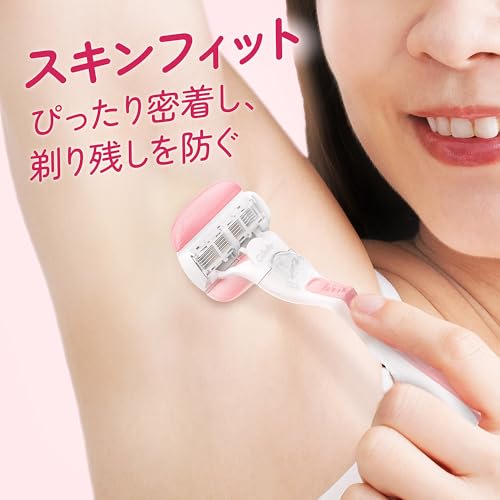 Venus Razor Razor for Women, White Tea Scent, For Moisturized Skin, Body, 2 Replacement Blades, Comfort Glide
