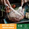 100% Compostable Cutlery Set150pcs 50 Forks 50 Spoons 50 Knives Disposable Cornstarch Utensils Heavy Duty BPI Certified EcoFrie