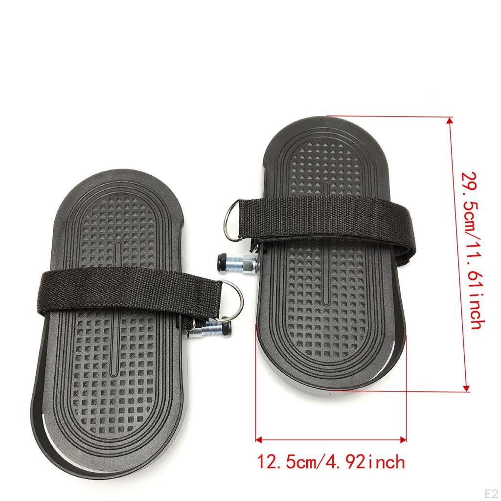 2 Bucăți Pedală Bicicletă Exerciții Suport Fix pentru Picioare Antiderapant Înlocuire Directă, Picior Robust