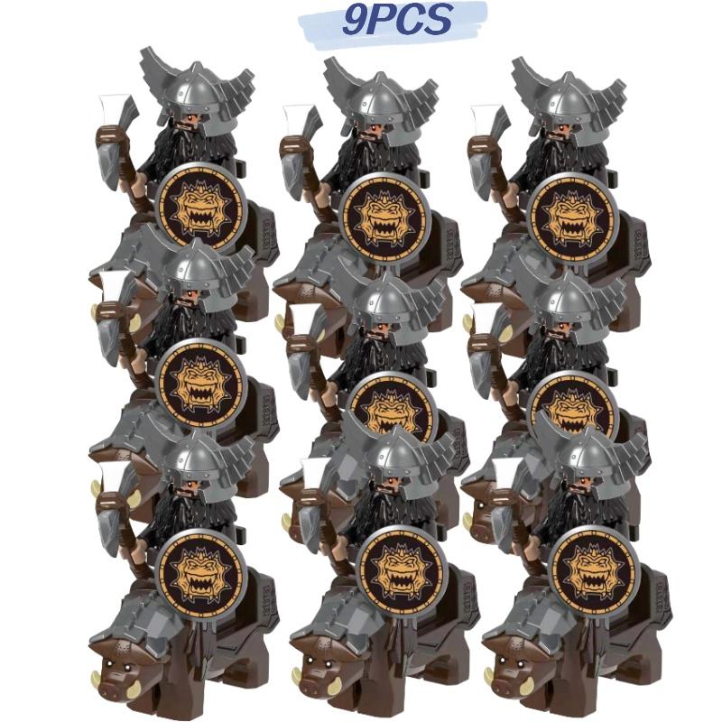 Kompatible Lego Drittanbieterfiguren Gebrauchte Wildes Tier Reittier Soldaten Legion Bausteine