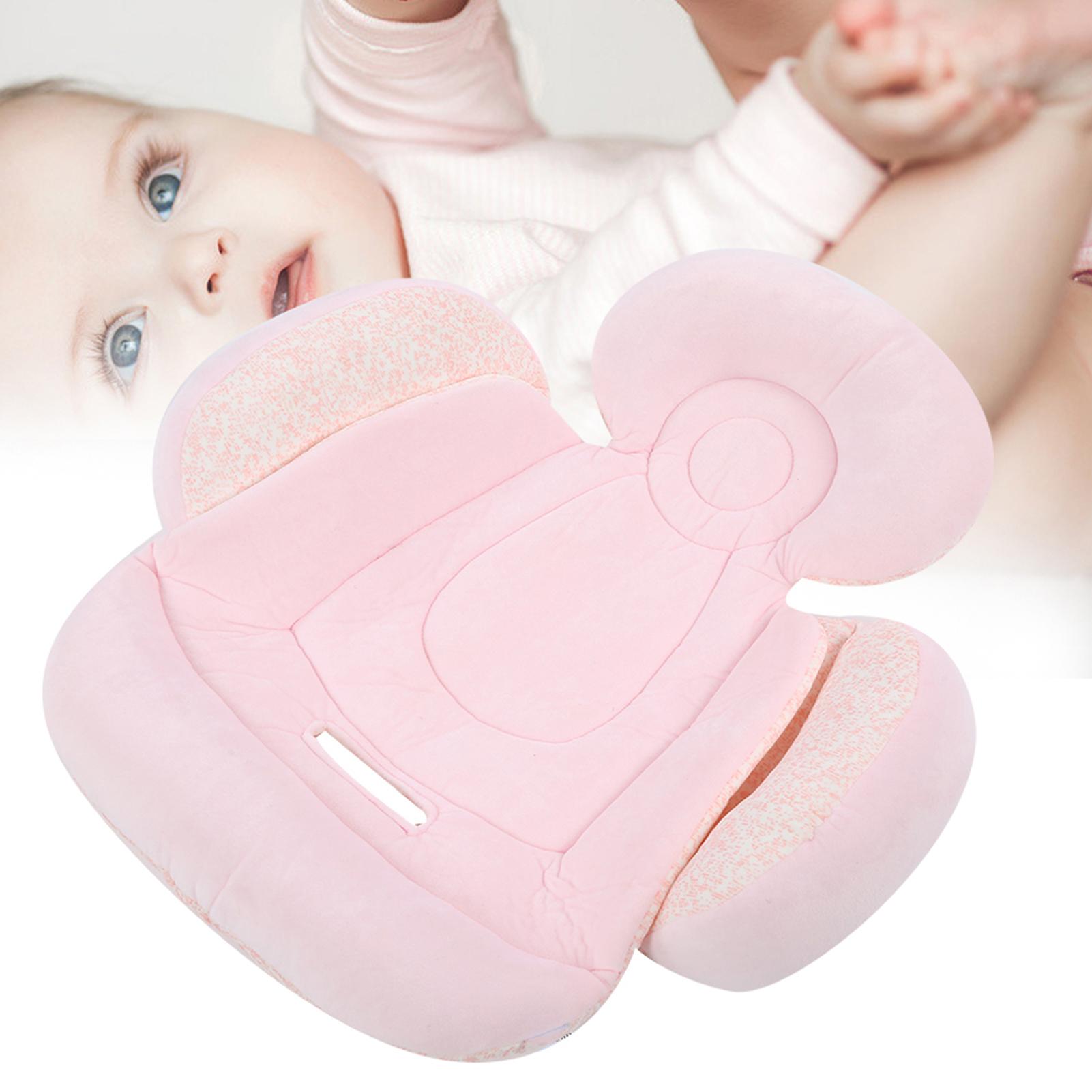 Baby Head Body Support Pillow Double Sided Newborn Stroller Pad Car Seat Cushion
