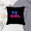 Hot T-TV Girl-MT Who Really Cares Pillow Case Printing Pillowcase Living Room Sofa Cushion Cover Bedroom Room Decor