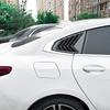 Auto Heck Seitenfenster Lamellen Luftschlitze Windschutzscheiben Dekoration Abdeckung Für BMW 2er F44 2020 2021 2022 2023
