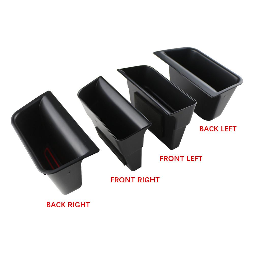 ABS Car Door Storage Box for Ford Explorer 2011-2026 Inner Handle Armrest Container Bin Cup Car Organizer Interior Accessories