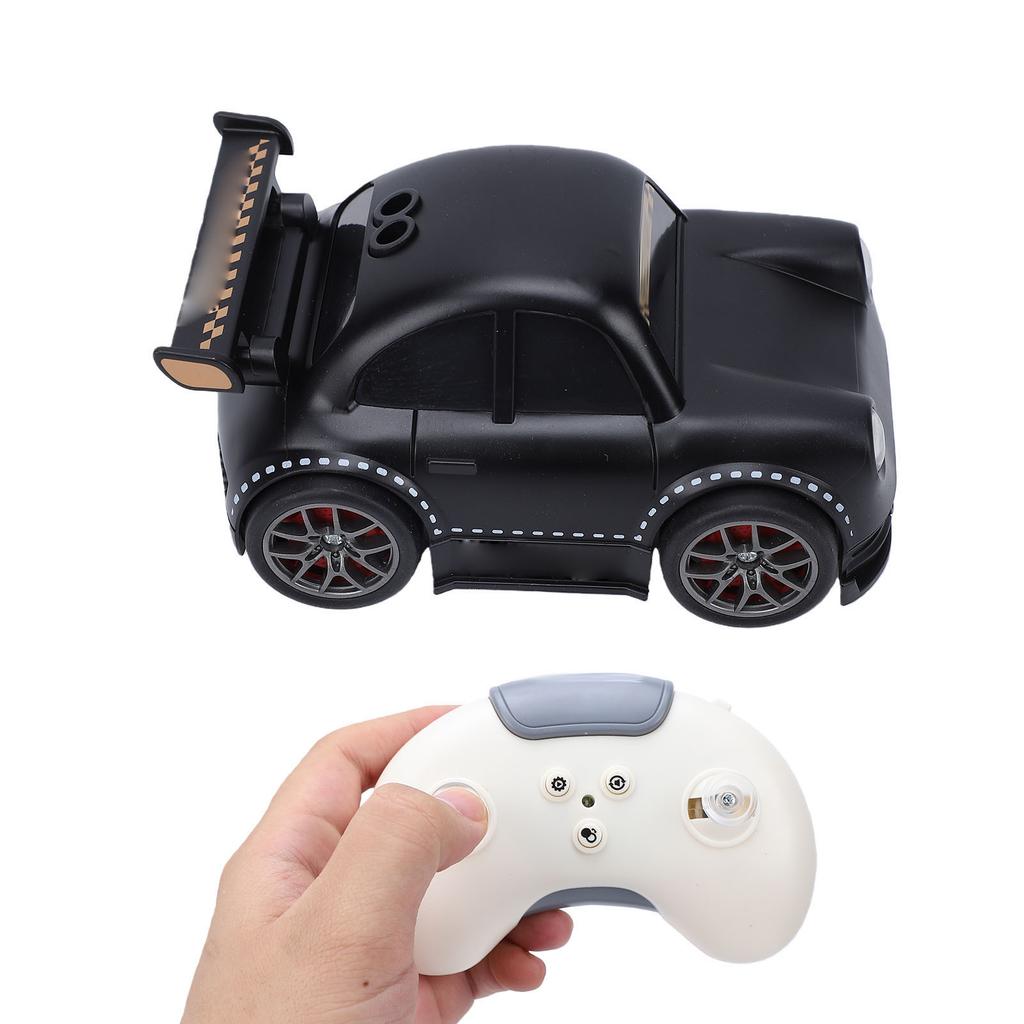 Smart RC Car with Follow Escape Modes 360 Degree Stunt Drift LED Light Voice Effect Remote Control for Kids