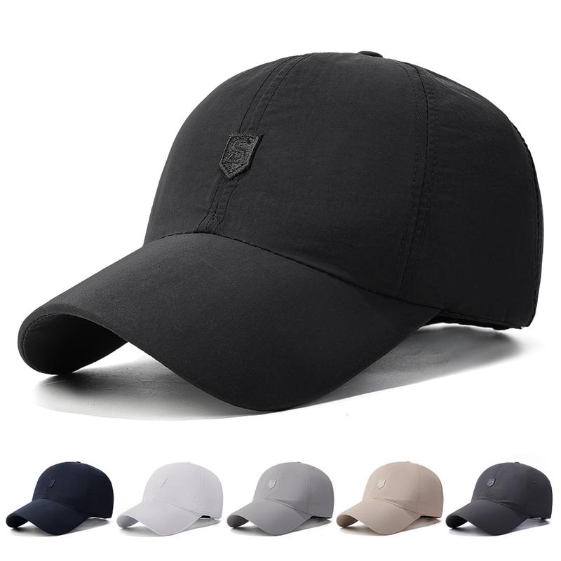 Quick-Drying Baseball Cap Sun Hat Middle-Aged Cap