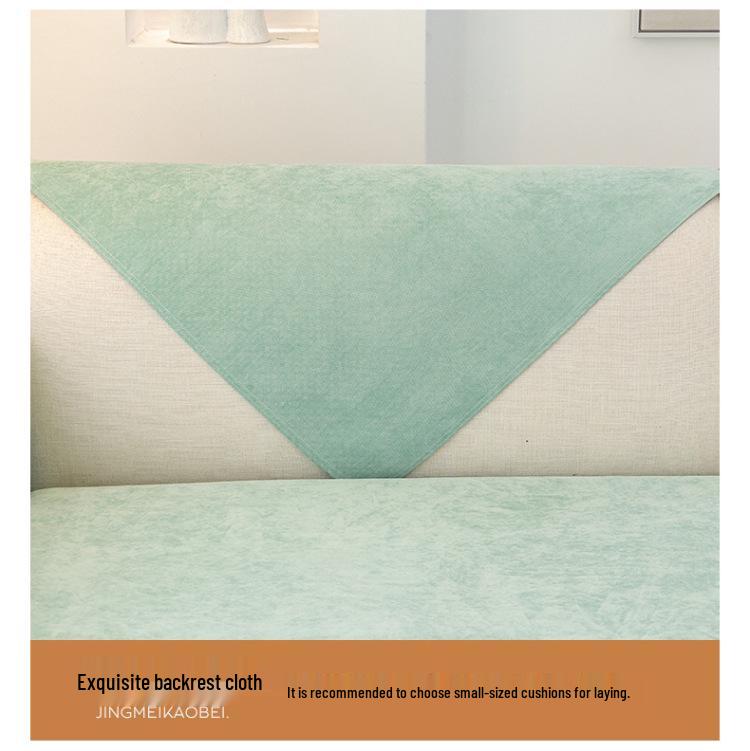 Chenille Waterproof Non-Slip Sofa Cover - Urine and Scratch Resistant Seat Protector