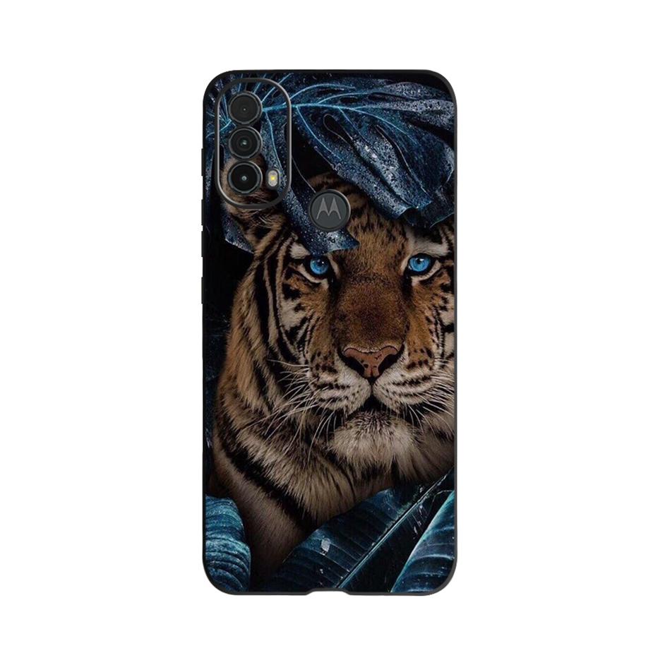 Cute Painted Cover For Motorola Moto E30 E40 Case Soft Silicone Fundas Phone Case For Motorola E30 Moto E40 E 30 40 Cover Bumper