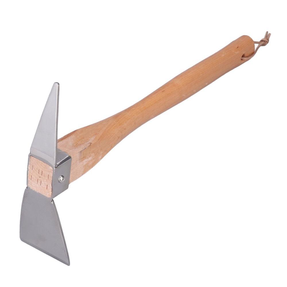 Stainless Steel Digging Tools Detachable Planting Hoe Tool Durable Garden Pick Axe
