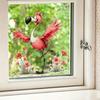 Cute Animal Window Cling Removable Cartoon Squirrel Raccoon Frog Panda Fox Glass Decals for Home Classroom Office Kids' Room Decor