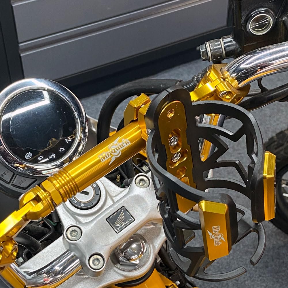 Mr Quick Motorcycle Handlebar Brace Stabilizer for Silver 22.2mm Handlebars,