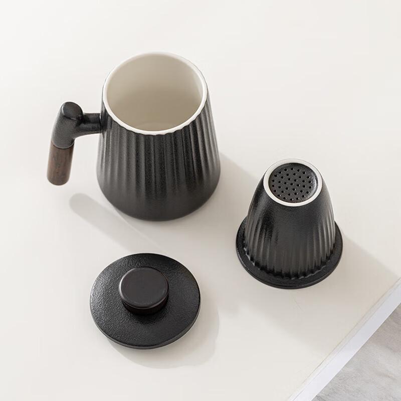 Chaxun Ceramic Detachable Infuser Anti-Scald Tea Cup