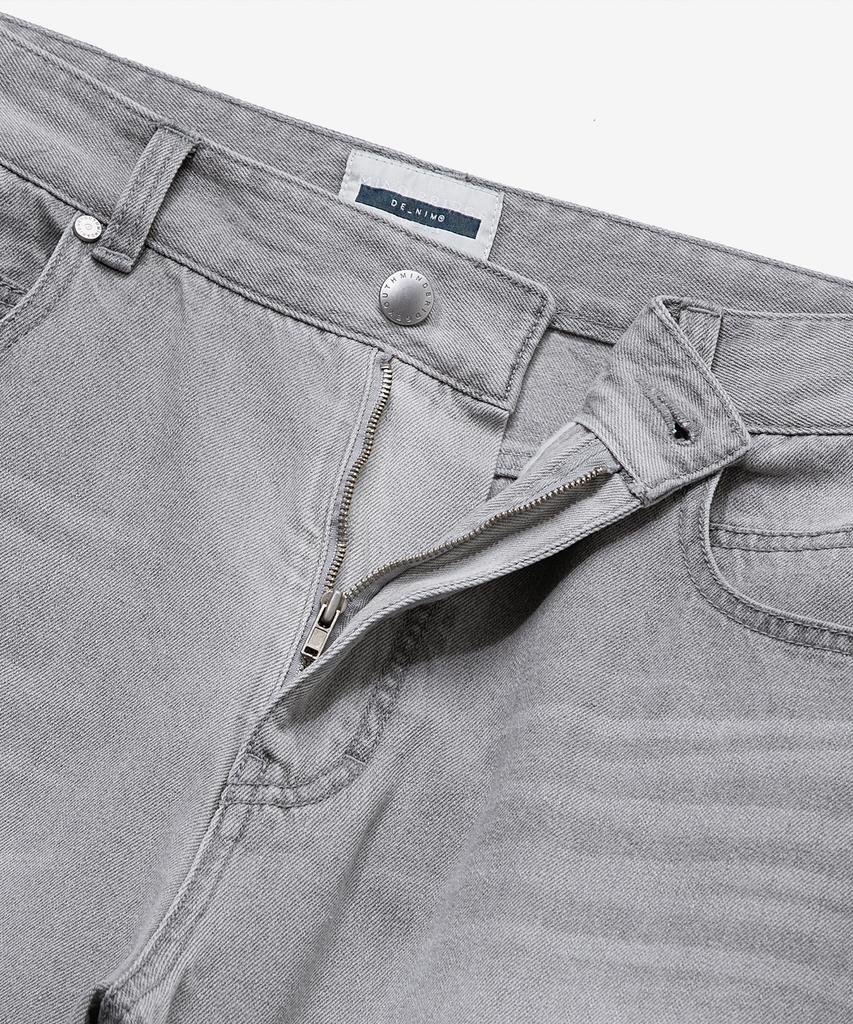 MINDBRIDGE Extra Wide Gray Sand Washed Denim Pants