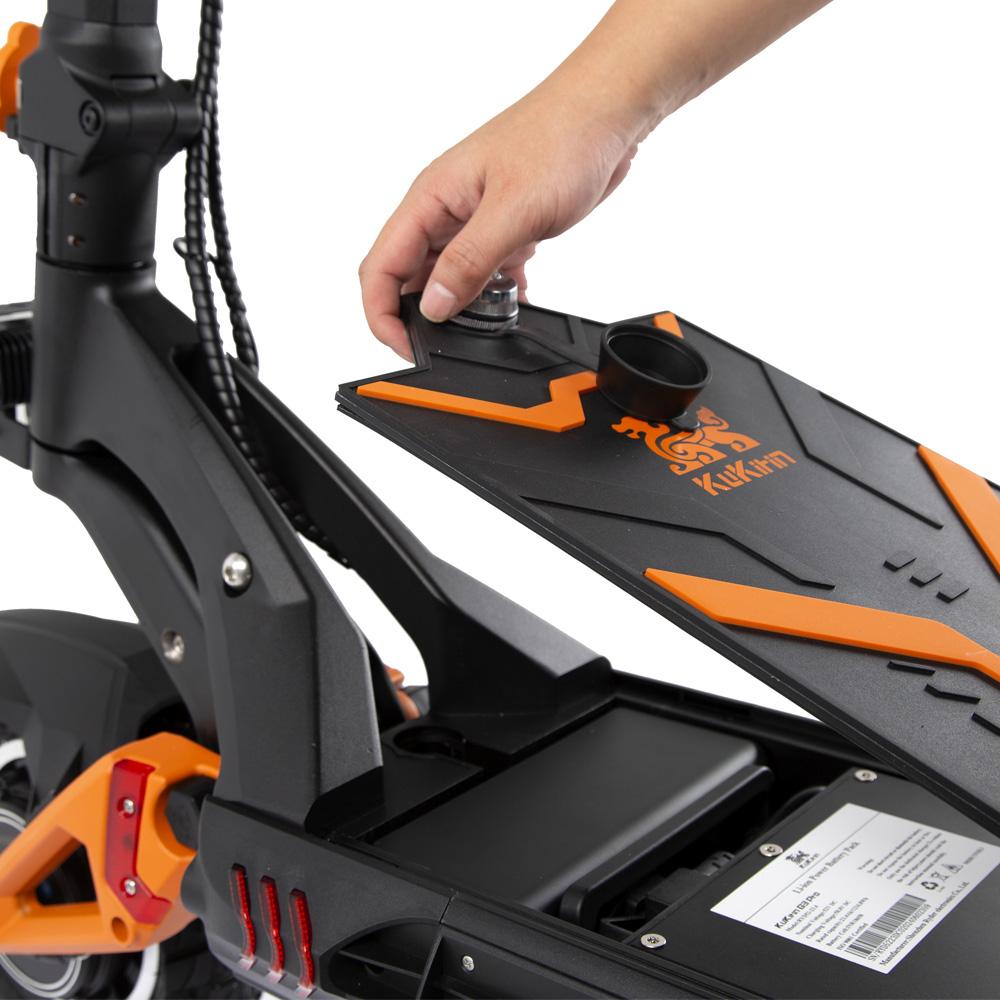 Kukirin G3 Pro Dual Drive Electric Scooter, 2×1200W, 52V 23.4Ah, 65km/h Max Speed, 80km Range, 10" Off-road Pneumatic Tires, Hydraulic Damping