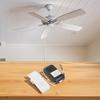 Wireless Ceiling Fan Remote Control Kit with Timer for Easy Operation and Compatibility with Most Light Fixtures