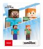 Amiibo Double Set [Steve/Alex] (Super Smash Bros. Series)