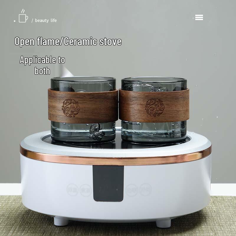 MENGTING High Borosilicate Glass Tea Drinkware