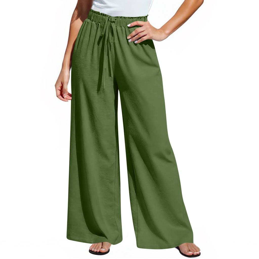 Women's Fashionable Solid Color Pocket Casual Versatile Straight Leg Jeans