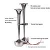12V/24V Stainless Steel Yacht Horn, Single/Double Tube, High/Low Tone, Waterproof, Super Loud.