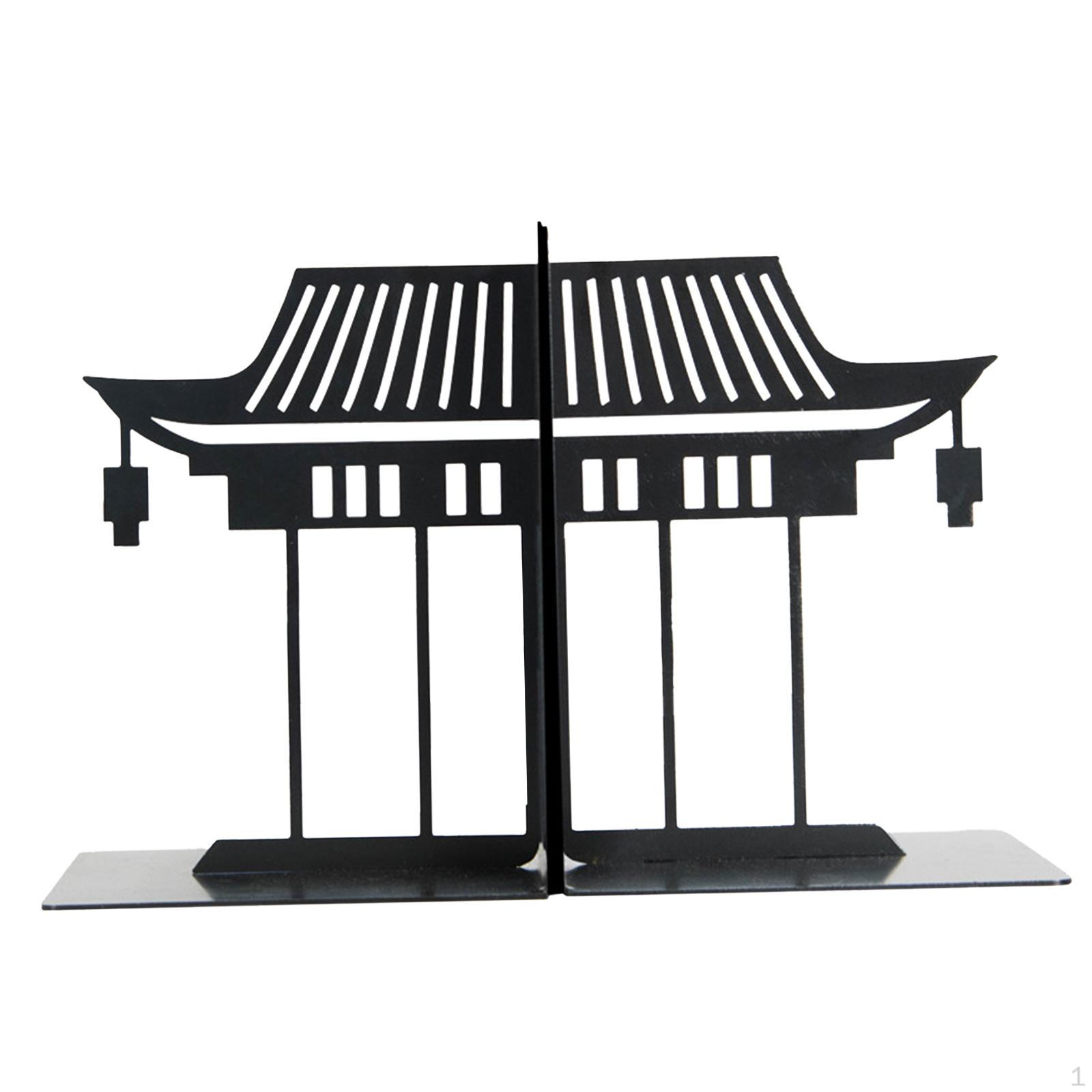 

Концы книг Подставка Декоративные китайские архитектурные статуэтки Пробка для рабочего стола библиотеки