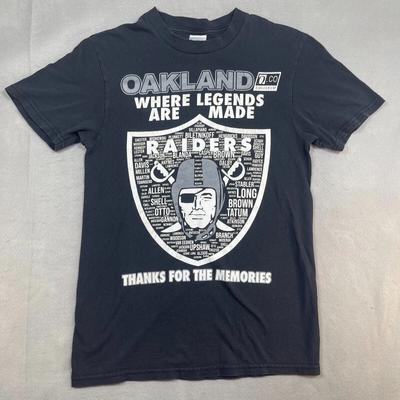 Oakland Raiders T-Shirt Größe S – Mitglieder der Hall of Fame 2019