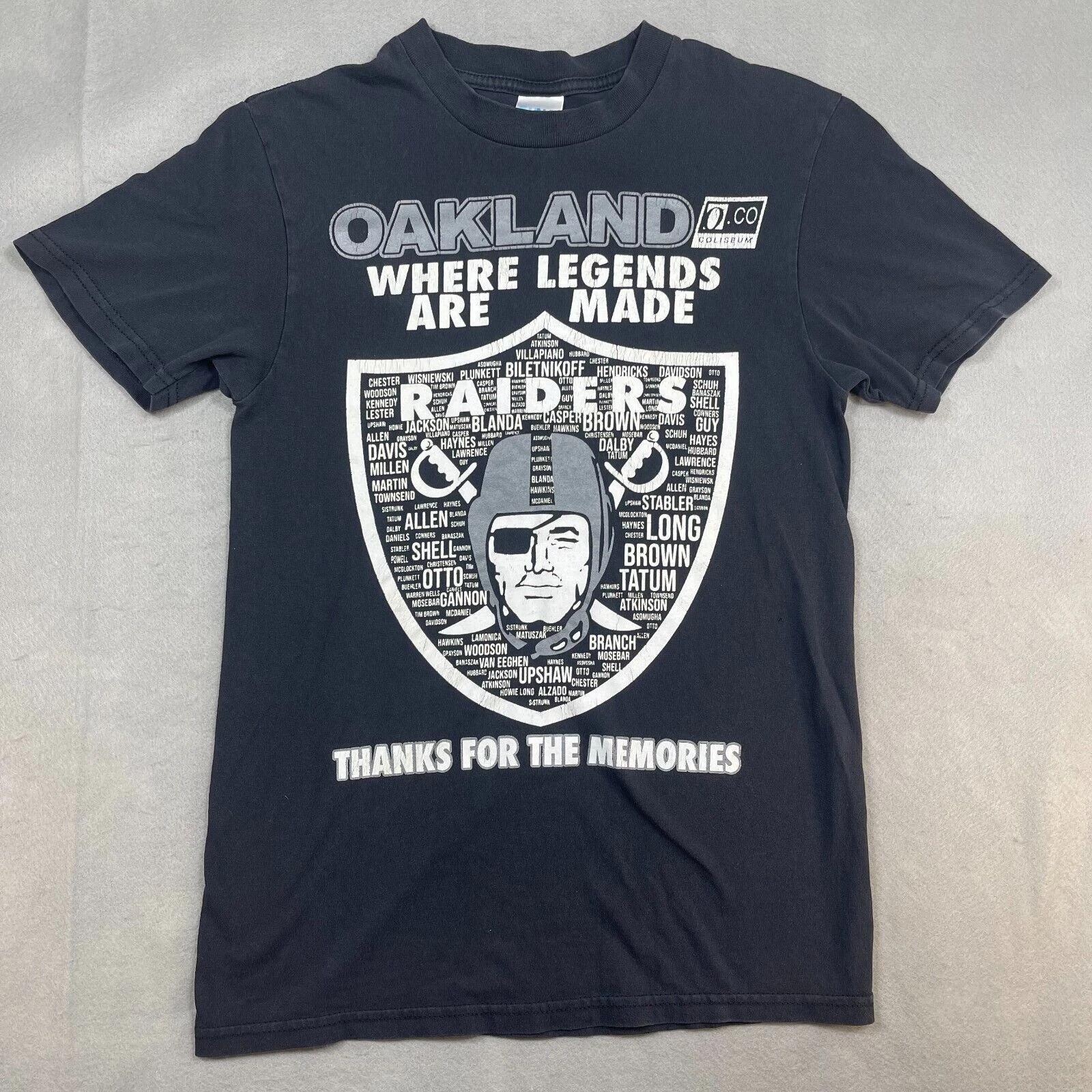 Футболка Oakland Raiders Размер S Участники Зала Славы 2019 S