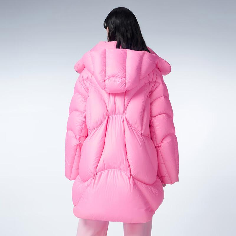 JNBY Women's Loose Fit Hooded Duck Down Jacket