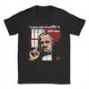 Der Pate T-Shirt Sommer Baumwoll-T-Shirts für Männer Beliebter Print T-Shirt Kurzarm Ästhetische Tees