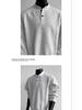 Men's Half-High Collar Hoodie: Autumn/Winter American Style, Heavyweight, Trendy Long Sleeve Top