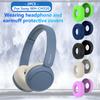 2Pcs Protective Ear Pads Cover Headphones Cover For Sony Wh Ch520 Headset Ear Pads Covers Protectors Headphone Accessories